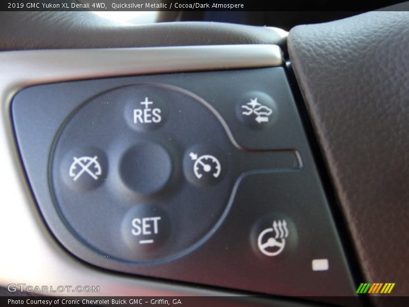 Quicksilver Metallic / Cocoa/Dark Atmospere 2019 GMC Yukon XL Denali 4WD
