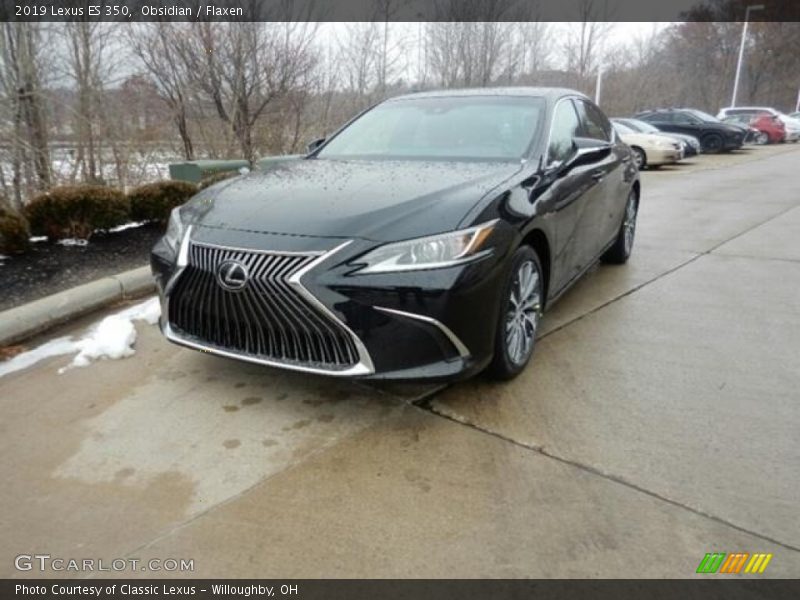 Obsidian / Flaxen 2019 Lexus ES 350