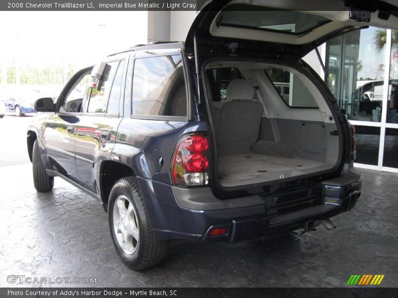 Imperial Blue Metallic / Light Gray 2008 Chevrolet TrailBlazer LS