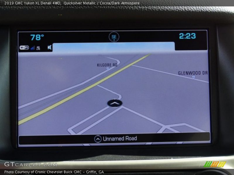 Quicksilver Metallic / Cocoa/Dark Atmospere 2019 GMC Yukon XL Denali 4WD