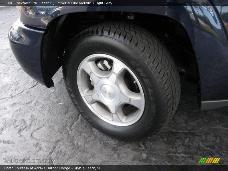 Imperial Blue Metallic / Light Gray 2008 Chevrolet TrailBlazer LS