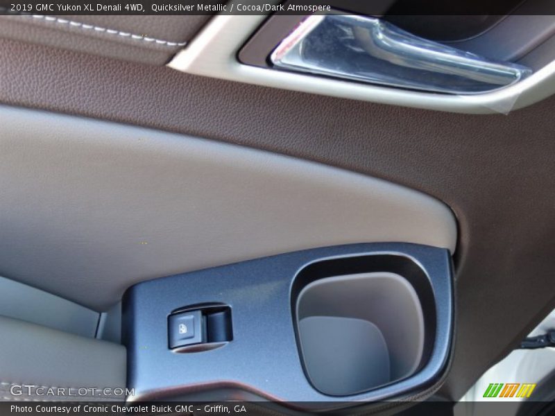 Quicksilver Metallic / Cocoa/Dark Atmospere 2019 GMC Yukon XL Denali 4WD