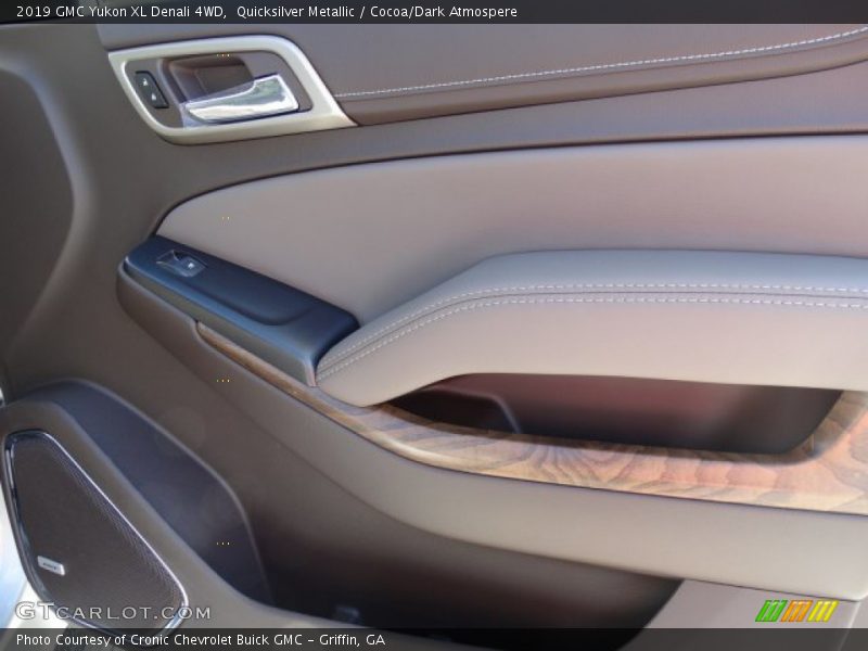 Quicksilver Metallic / Cocoa/Dark Atmospere 2019 GMC Yukon XL Denali 4WD
