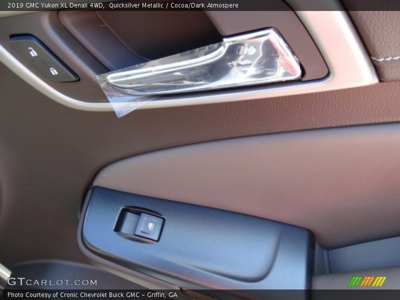 Quicksilver Metallic / Cocoa/Dark Atmospere 2019 GMC Yukon XL Denali 4WD