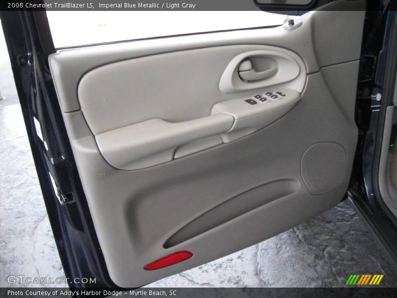 Imperial Blue Metallic / Light Gray 2008 Chevrolet TrailBlazer LS