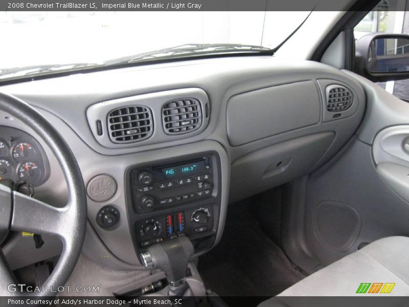 Imperial Blue Metallic / Light Gray 2008 Chevrolet TrailBlazer LS