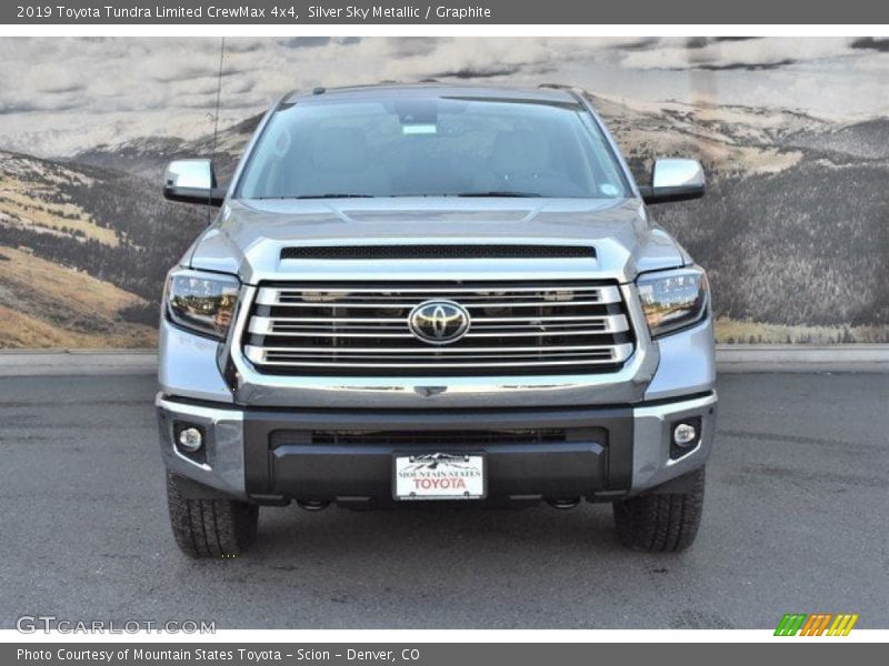 Silver Sky Metallic / Graphite 2019 Toyota Tundra Limited CrewMax 4x4