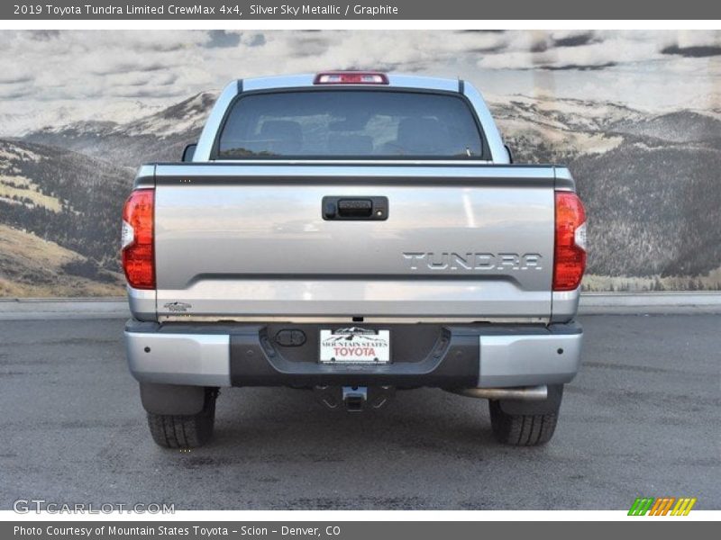 Silver Sky Metallic / Graphite 2019 Toyota Tundra Limited CrewMax 4x4