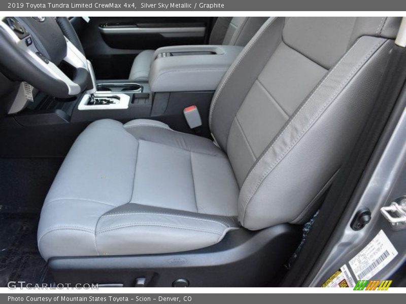 Silver Sky Metallic / Graphite 2019 Toyota Tundra Limited CrewMax 4x4