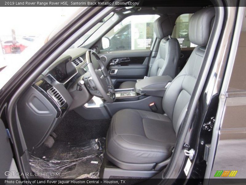 Santorini Black Metallic / Ebony/Ebony 2019 Land Rover Range Rover HSE