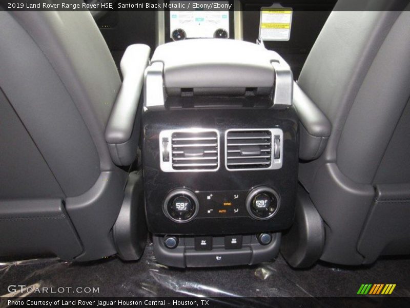 Santorini Black Metallic / Ebony/Ebony 2019 Land Rover Range Rover HSE