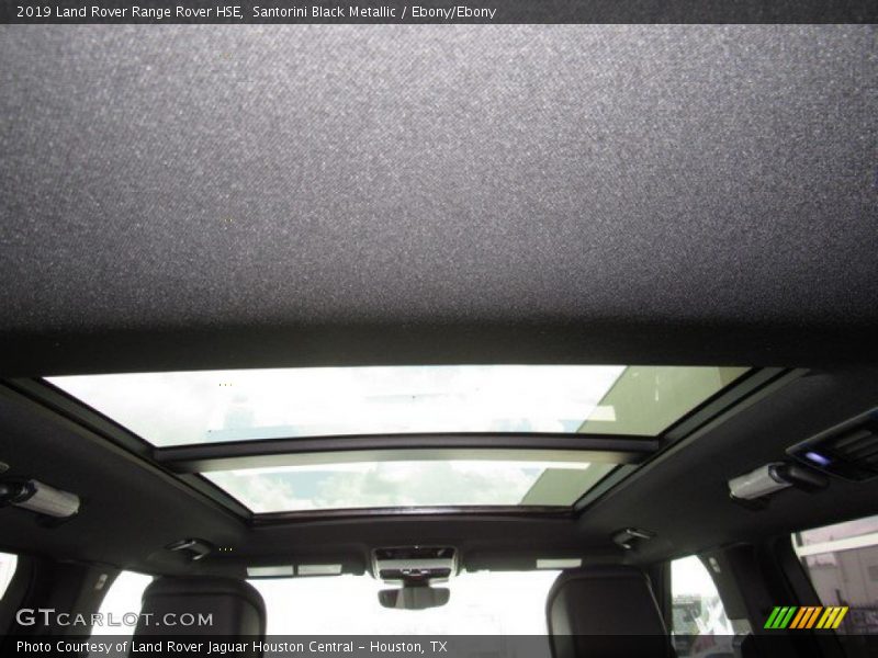 Santorini Black Metallic / Ebony/Ebony 2019 Land Rover Range Rover HSE