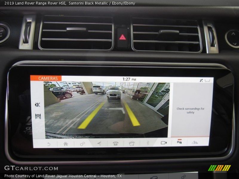 Santorini Black Metallic / Ebony/Ebony 2019 Land Rover Range Rover HSE