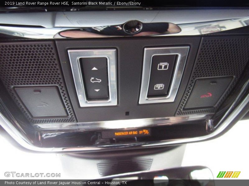Santorini Black Metallic / Ebony/Ebony 2019 Land Rover Range Rover HSE