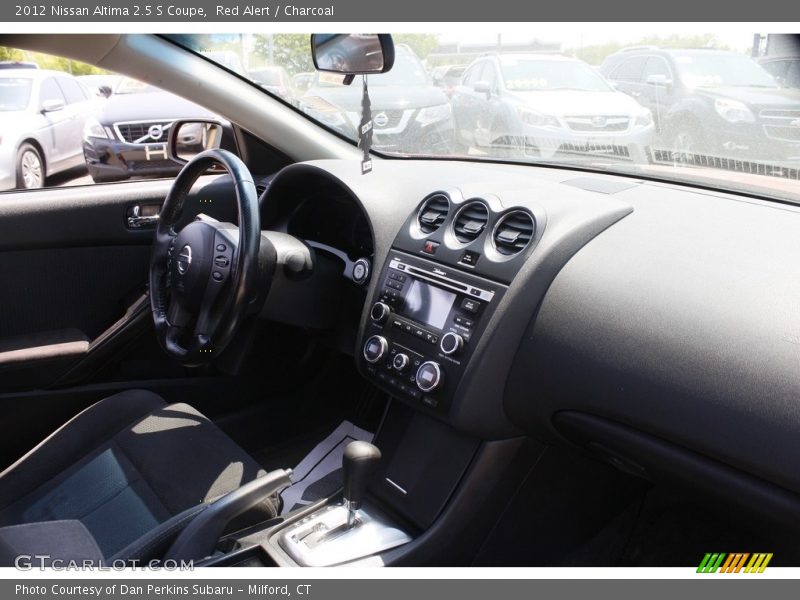 Red Alert / Charcoal 2012 Nissan Altima 2.5 S Coupe