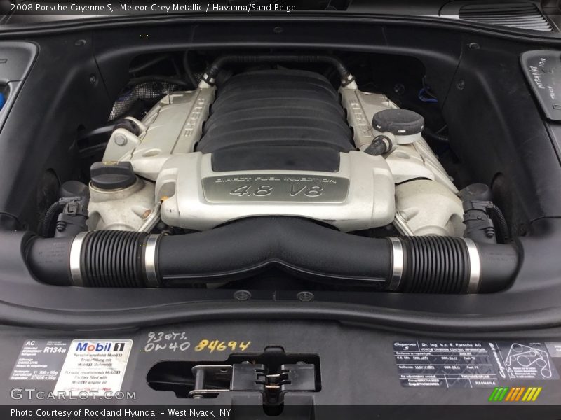 Meteor Grey Metallic / Havanna/Sand Beige 2008 Porsche Cayenne S
