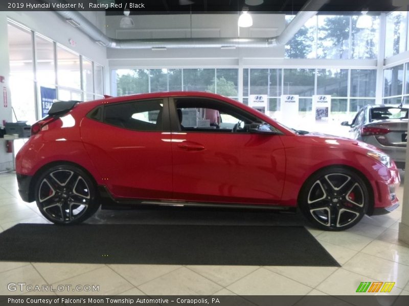 Racing Red / Black 2019 Hyundai Veloster N