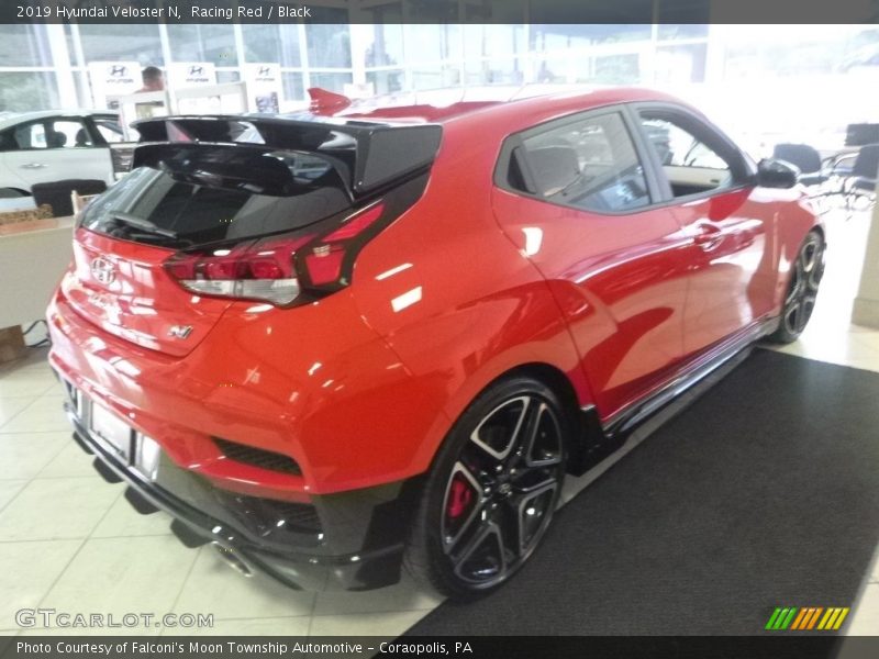 Racing Red / Black 2019 Hyundai Veloster N
