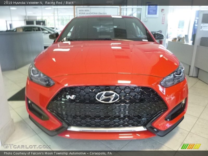 Racing Red / Black 2019 Hyundai Veloster N