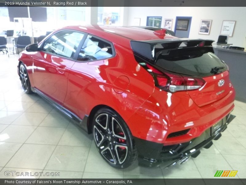 Racing Red / Black 2019 Hyundai Veloster N