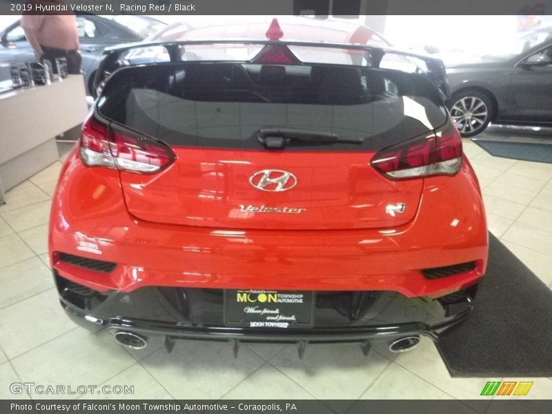 Racing Red / Black 2019 Hyundai Veloster N