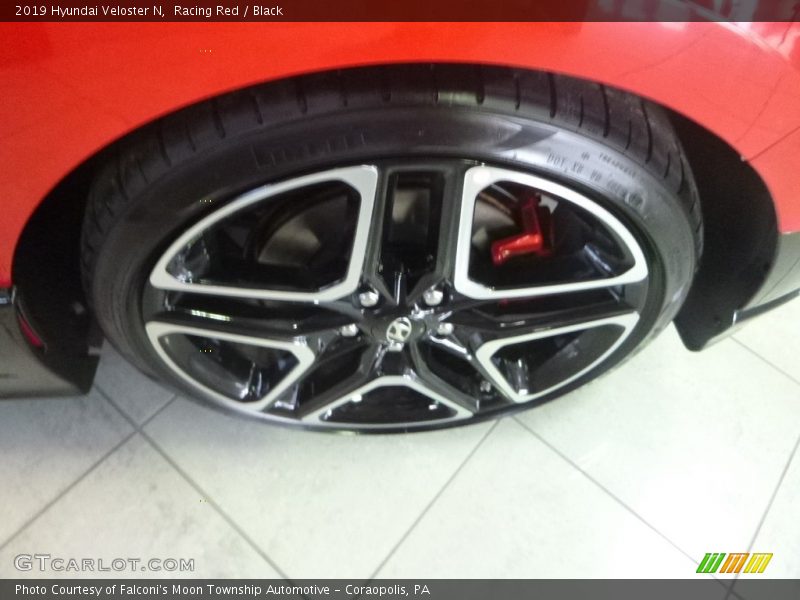 Racing Red / Black 2019 Hyundai Veloster N