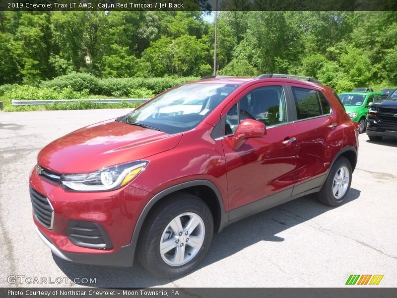 Cajun Red Tintcoat / Jet Black 2019 Chevrolet Trax LT AWD