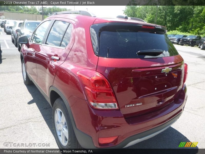 Cajun Red Tintcoat / Jet Black 2019 Chevrolet Trax LT AWD