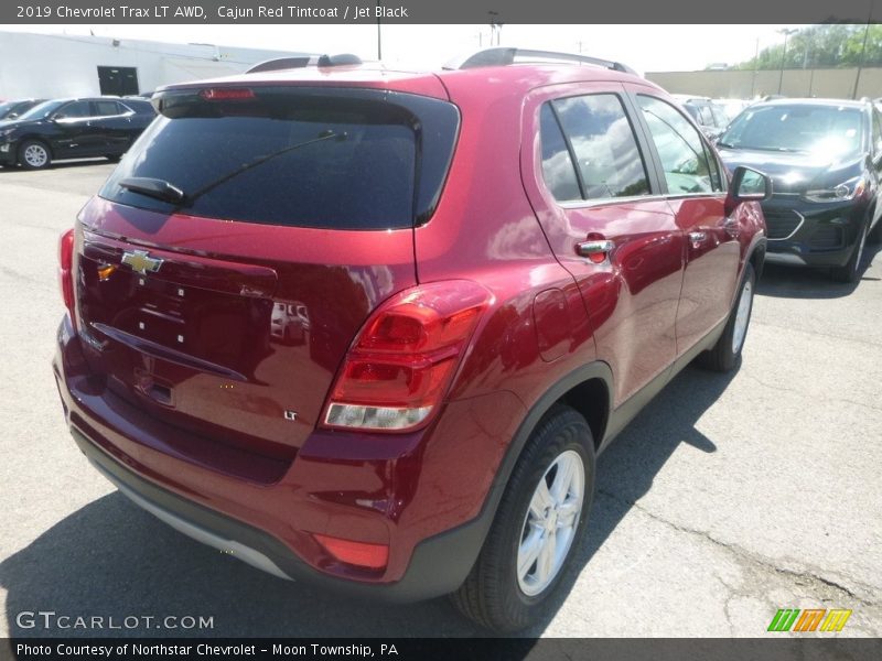 Cajun Red Tintcoat / Jet Black 2019 Chevrolet Trax LT AWD