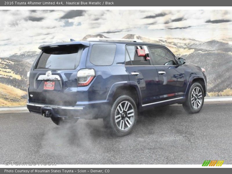 Nautical Blue Metallic / Black 2016 Toyota 4Runner Limited 4x4