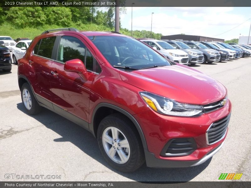 Cajun Red Tintcoat / Jet Black 2019 Chevrolet Trax LT AWD