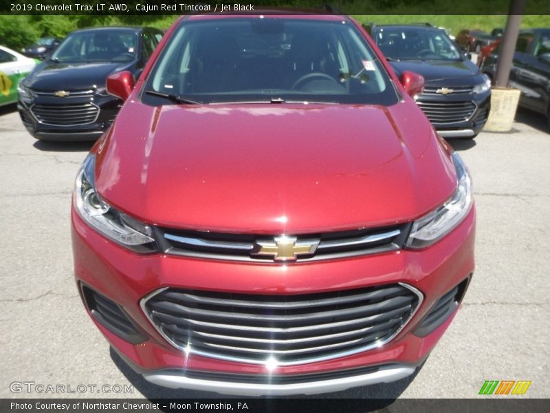 Cajun Red Tintcoat / Jet Black 2019 Chevrolet Trax LT AWD
