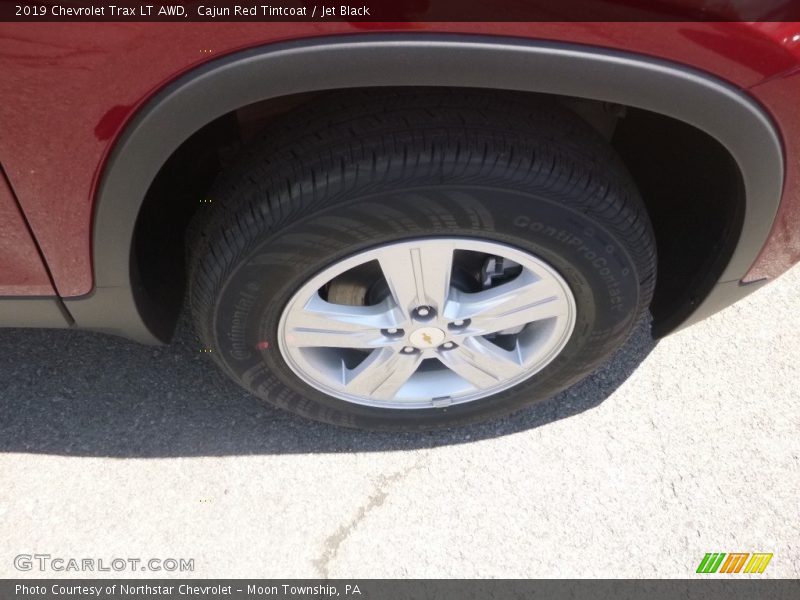 Cajun Red Tintcoat / Jet Black 2019 Chevrolet Trax LT AWD