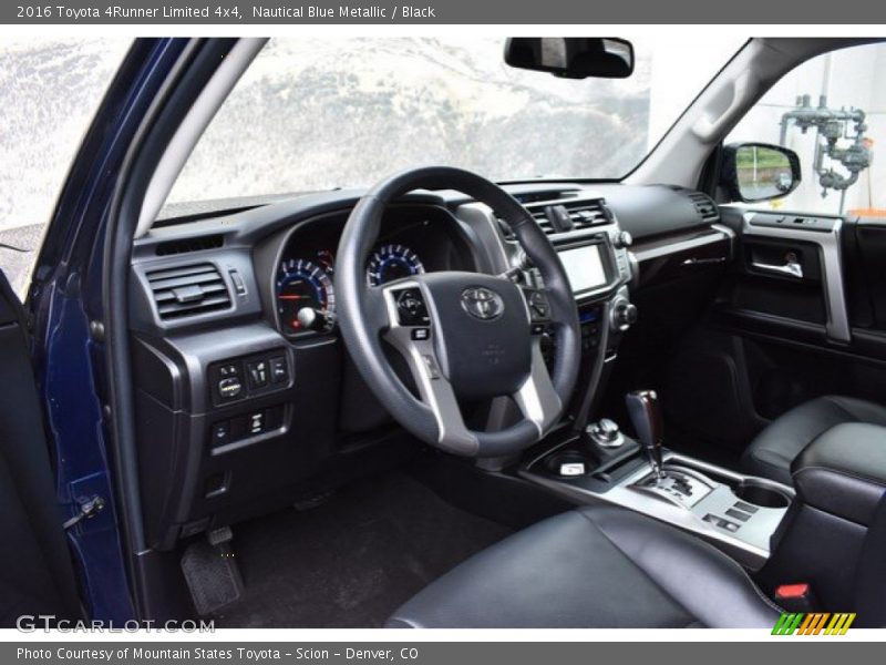 Nautical Blue Metallic / Black 2016 Toyota 4Runner Limited 4x4