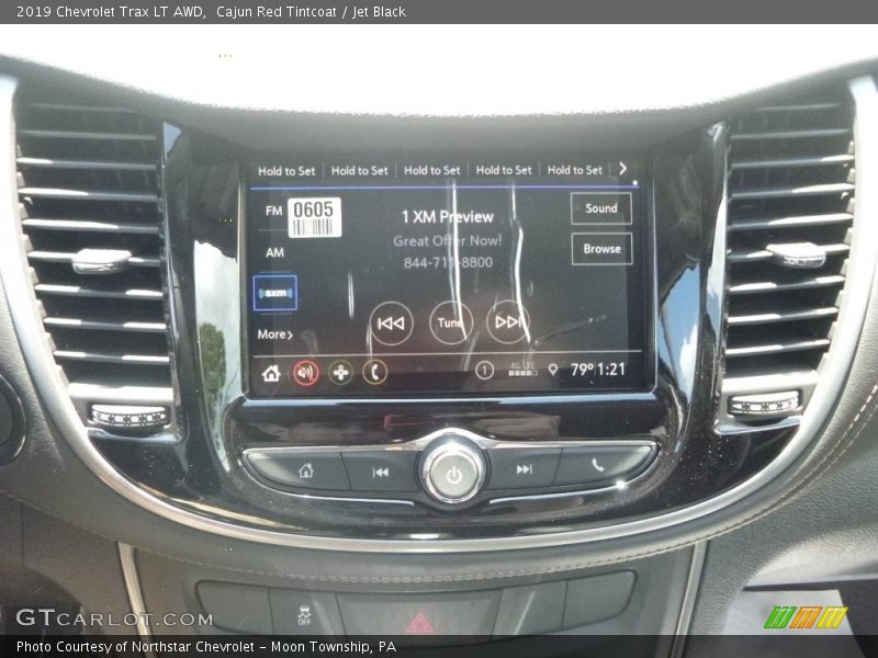 Cajun Red Tintcoat / Jet Black 2019 Chevrolet Trax LT AWD