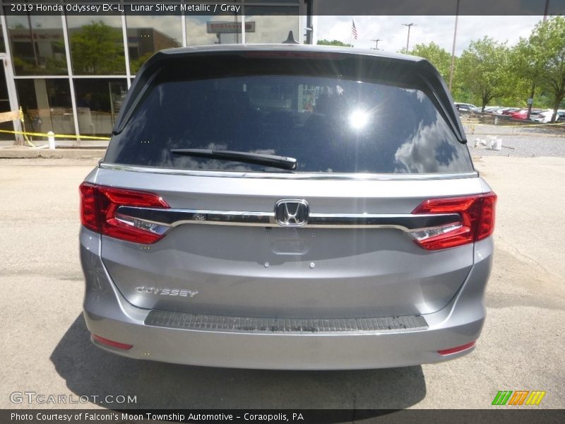 Lunar Silver Metallic / Gray 2019 Honda Odyssey EX-L