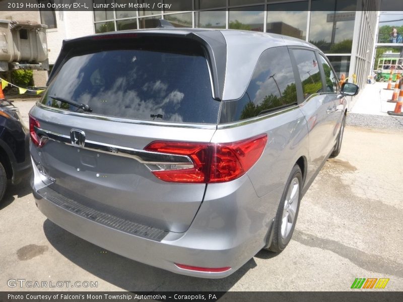 Lunar Silver Metallic / Gray 2019 Honda Odyssey EX-L