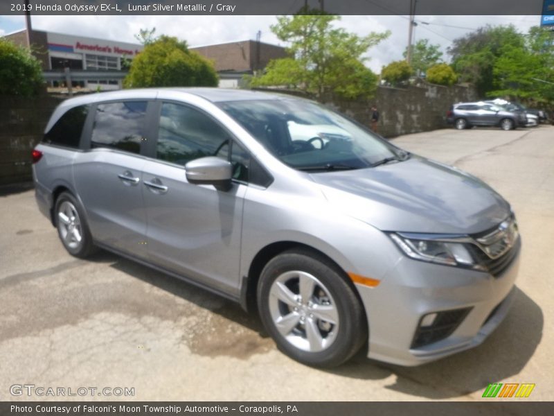 Lunar Silver Metallic / Gray 2019 Honda Odyssey EX-L
