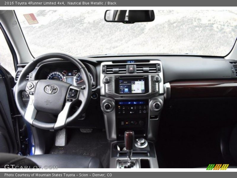 Nautical Blue Metallic / Black 2016 Toyota 4Runner Limited 4x4