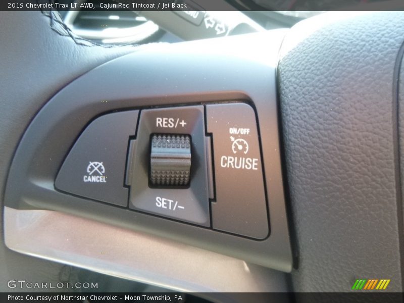 Cajun Red Tintcoat / Jet Black 2019 Chevrolet Trax LT AWD