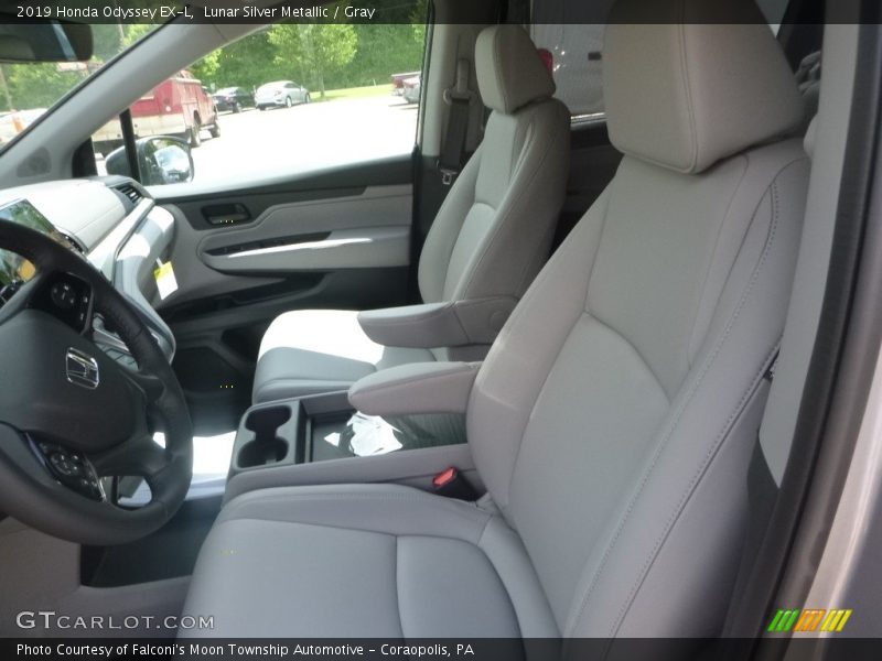 Lunar Silver Metallic / Gray 2019 Honda Odyssey EX-L