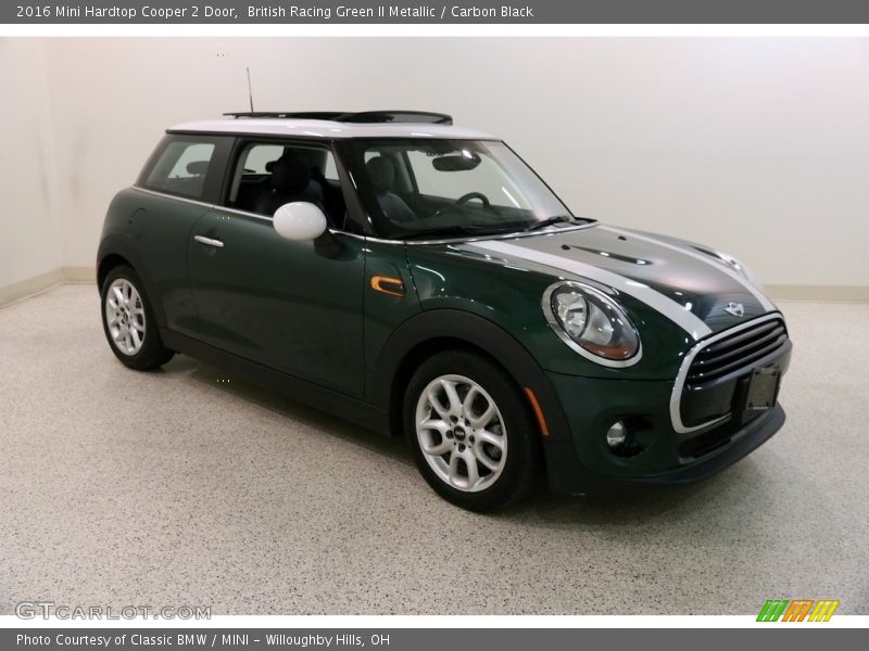 British Racing Green II Metallic / Carbon Black 2016 Mini Hardtop Cooper 2 Door