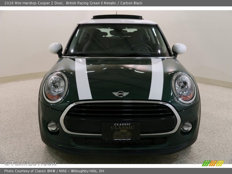 British Racing Green II Metallic / Carbon Black 2016 Mini Hardtop Cooper 2 Door