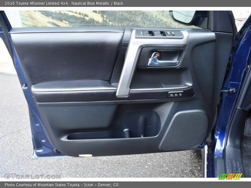 Nautical Blue Metallic / Black 2016 Toyota 4Runner Limited 4x4