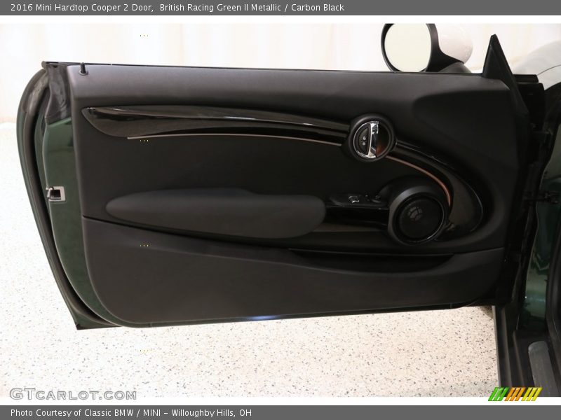 British Racing Green II Metallic / Carbon Black 2016 Mini Hardtop Cooper 2 Door