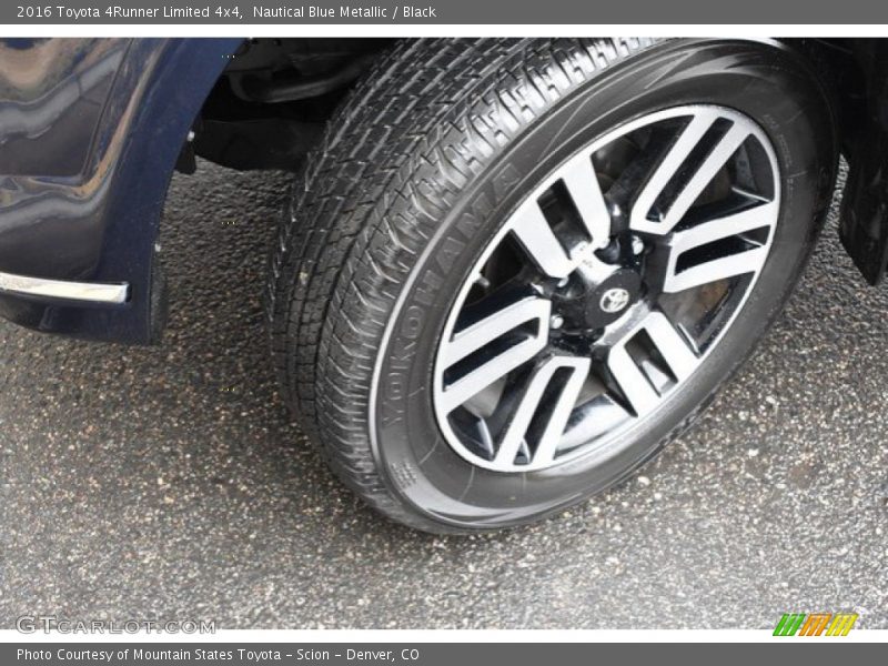 Nautical Blue Metallic / Black 2016 Toyota 4Runner Limited 4x4