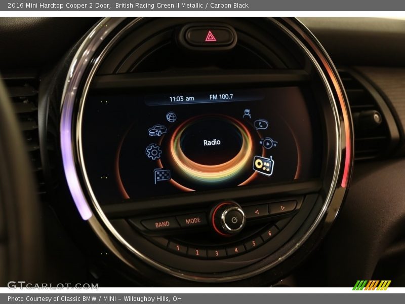 British Racing Green II Metallic / Carbon Black 2016 Mini Hardtop Cooper 2 Door