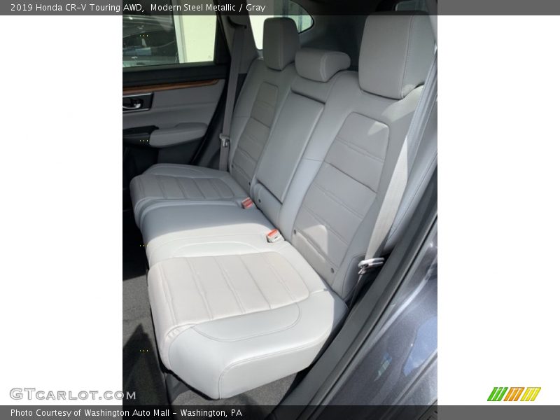 Modern Steel Metallic / Gray 2019 Honda CR-V Touring AWD