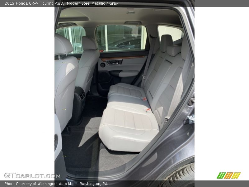 Modern Steel Metallic / Gray 2019 Honda CR-V Touring AWD