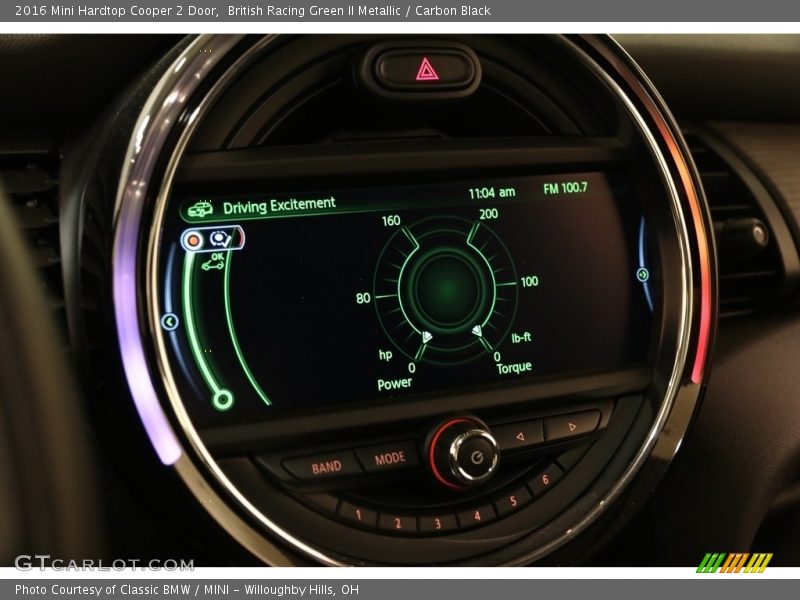British Racing Green II Metallic / Carbon Black 2016 Mini Hardtop Cooper 2 Door